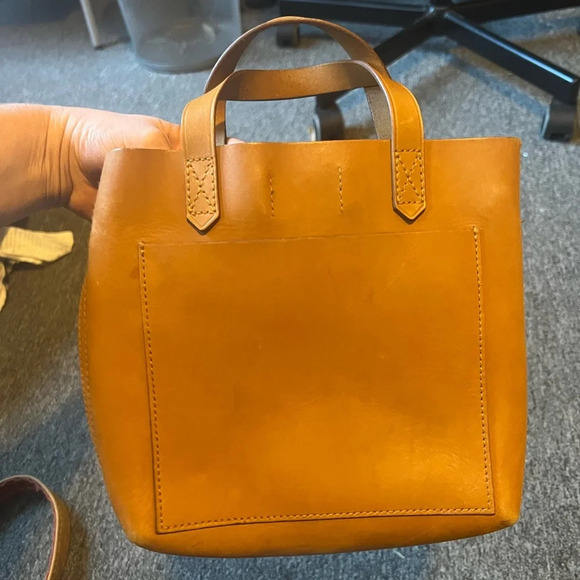 Madewell Tan Mini Tote - Picture 4 of 9